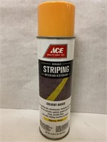 (6x bid)Ace Striping Spray Paint-Highway Yellow