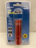 (6x bid)Bright-Way Asst Color LED Flashlight