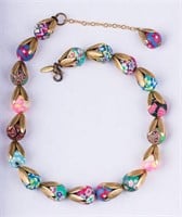 Lenora Dame Floral Statement Necklace
