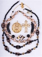 Vintage Murano, Glass Beaded Necklaces & Pendants