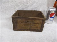 Wooden Box Welding Compound