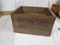Wooden Ginger Ale Crate