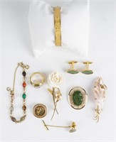 Vintage Gold Filled Costume Jewelry
