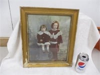 Framed Red Head Sisters Photo