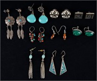 Southwestern, Native Am Style Earrings