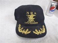 NRA Lifetime Member Cap Hat