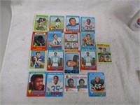 Vintage Topps NFL Cards Lot