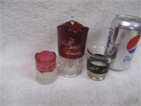 Ruby Flash Small pitcher & 2 Toothpicks