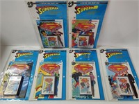 SUPERMAN 1989 COMICS & CASSETTES #1-6