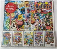 SUPERMAN / SPIDERMAN 1989 COMICS & CASSETTE SET