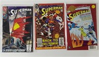 DC SUPERMAN MILLENIUM EDITION COMICS #50&75