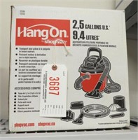 Lot #3687 - Hang On Model 2.5 gallon shop vac