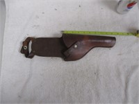 leather pistol holster