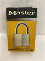 (5x bid)Master Laminated Steel Padlock Set