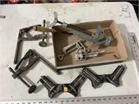 Assorted clamps etc.