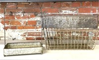 Metal Baskets and Organizers - 20” x 12” x 7”