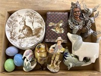 Rabbit Plates 8”, Easter Decor, Figures, and More