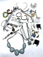 Necklaces, Bracelets, and Earrings
