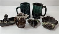 6 BLUE MOUNTAIN POTTERY ITEMS