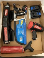 (7)Assorted Tools/Battery/Charger Lot