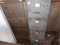 2-FILING CABINETS, 53" TALL