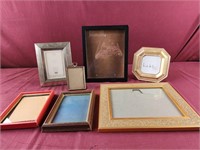 7 photo frames assorted sizes, Nicole Miller