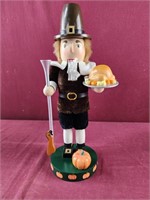Thanksgiving pilgrim nutcracker