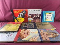 Vintage records, Carmen, Tchaikovsky, Fats Miller