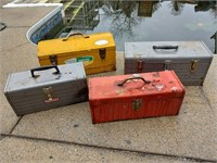 (4) Tool Boxes