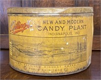 Dilling's Indianapolis Indiana Candy Adv Tin