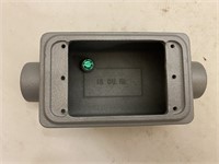 (9x bid)Appleton 3/4" Mall Iron Cast Device Box