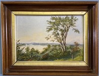 Hudson River School Style Painting
