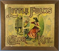Little Folks Color Kit framed Box Top
