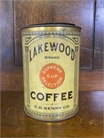 Lakewood Brand Coffee Can