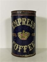 Empress Coffee Tall Tin