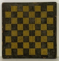 Painted Checkerboard Game Board