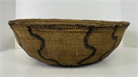 Woven Painted Basket