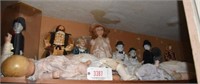 Lot #3387 - Entire closet full of dolls and