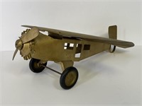 1920s Turner Toy Metal Child's Toy Plane