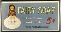 Fairy Soap Framed Advertising Picture.