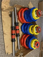 Adjustable Weight Dumbbell Set