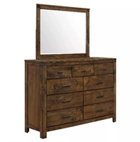 Global Furniture Victoria Dresser and Mirror