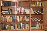 Lot #3591 - Entire contents of bookcase to