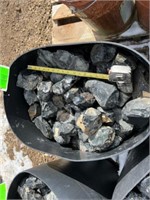 Buckets of Palisade Green Obsidian AKA Burns Green