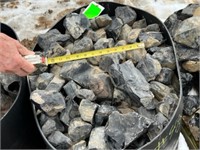 Small Rocks of Glass Butte Rainbow Obsidian