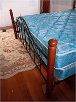 King Bed Frame and Bedding