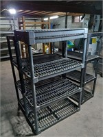 (4) Storage Shelving Units