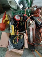 Battery, Light and Sub Wall Pump Cords