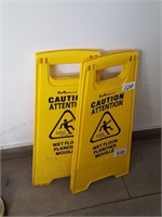 wet floor signs