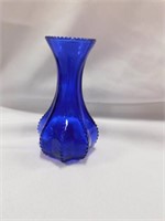 Vintage Indiana Glass Cobalt Vase